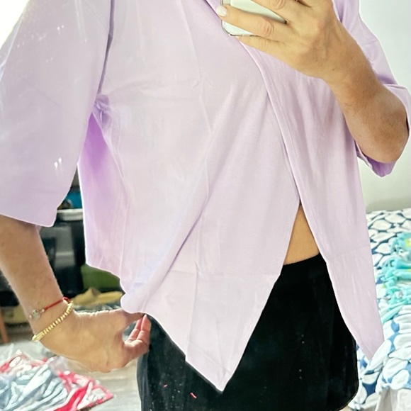 NWT PIMA COTTON 3-4 sleeve  versatile top - Picture 2 of 6